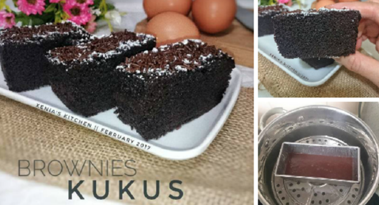 Resep Membuat Brownies Kukus Sederhana 3 Sdm Joki's Kitchen