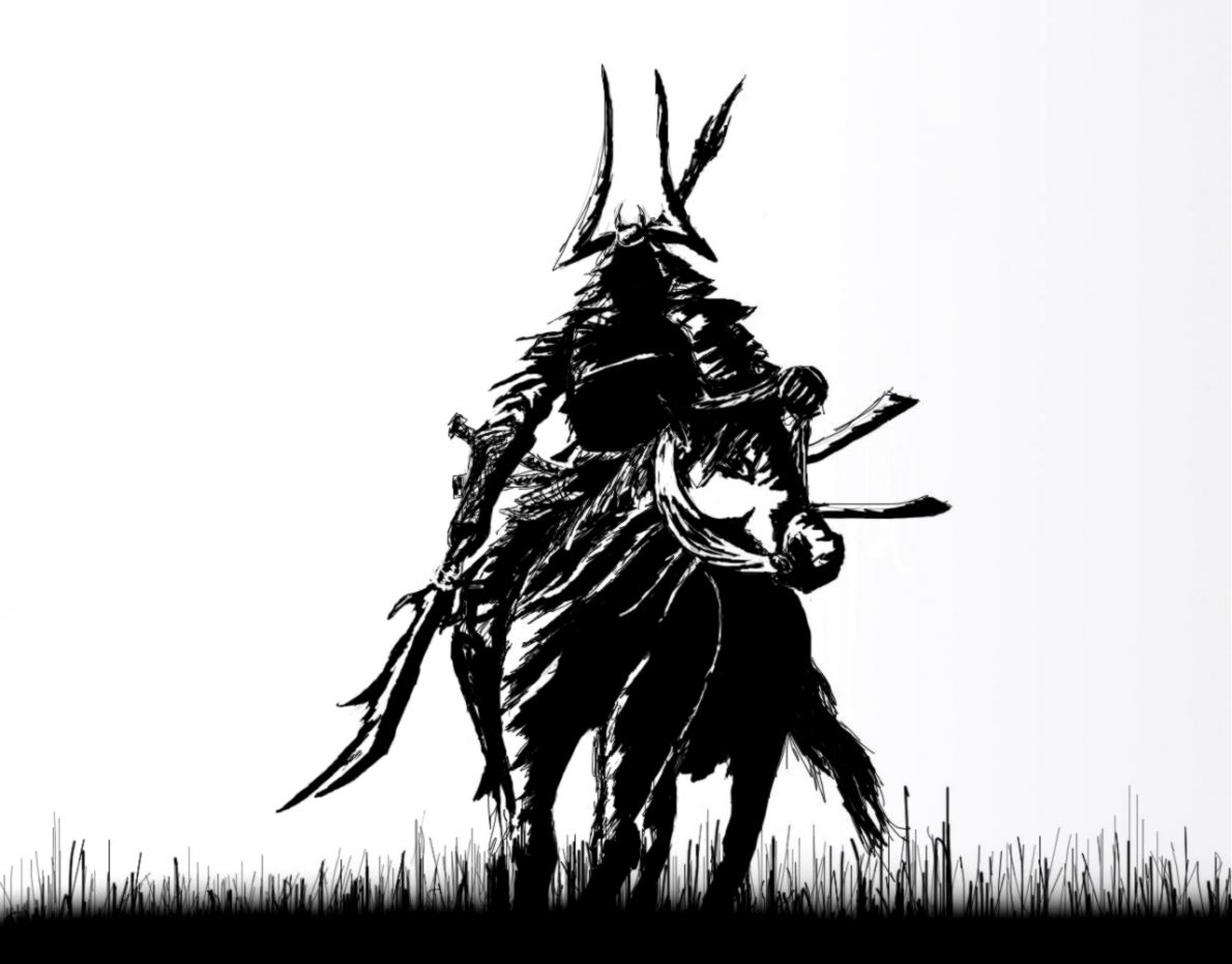 Black and White Samurai