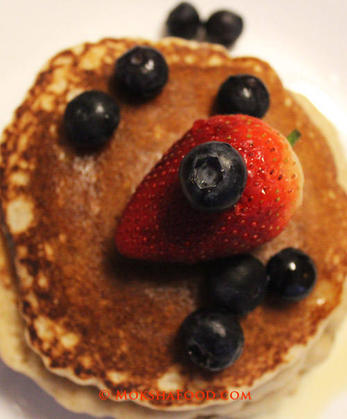 Gluten Free Egg Free Oats Pancakes!