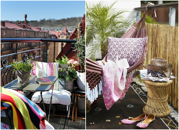 ideas balcones pequeños decorar