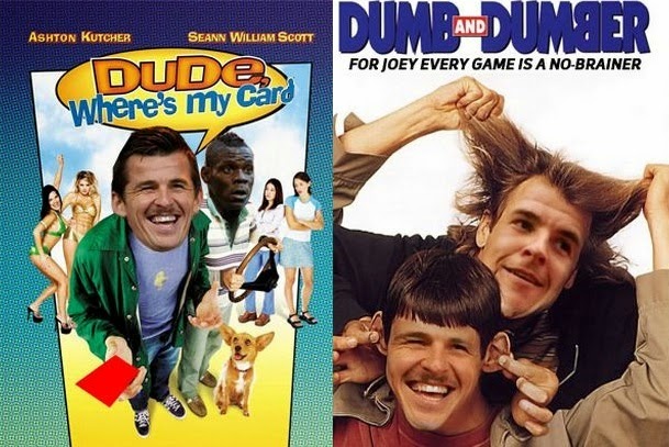 Dude, Where's My Card, Dumb and Dumber, Joey Barton, Twitter, Movie poster, funny film poster, funny, meme,