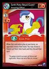 My Little Pony Earth Pony Royal Guard, Arresting Officer Canterlot Nights CCG Card
