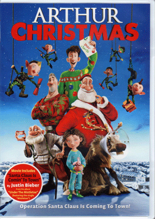 Arthur Christmas Kids DVD Giveaway