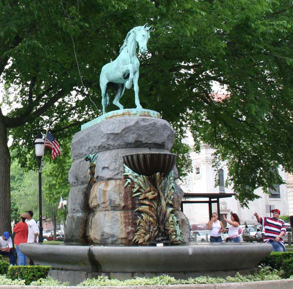 Waterbury Thoughts Welton Horse Fountain