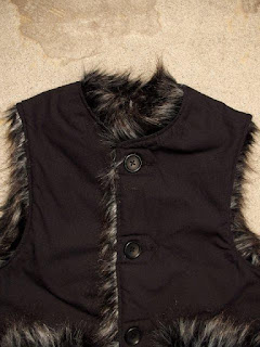 FWK by Engineered Garments "Over Vest - Nyco Ripstop/Fake Fur" Fall/Winter 2015 SUNRISE MARKET