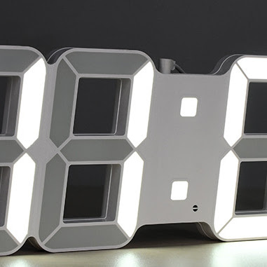 Đồng hồ Led treo tường 3D giá rẻ Hà Nội