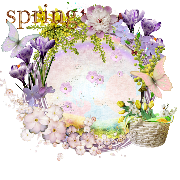 Spring Frame Png 15C