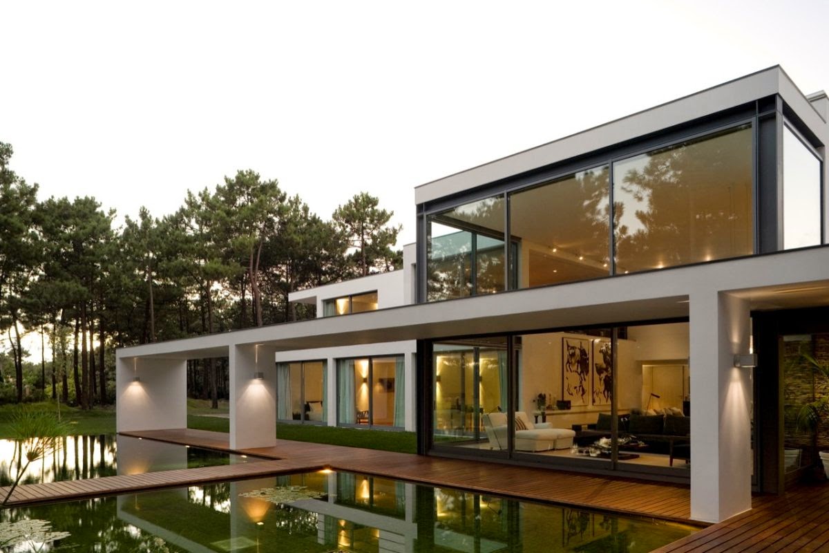 Desain Rumah Modern Full Kaca Desain Rumah Modern