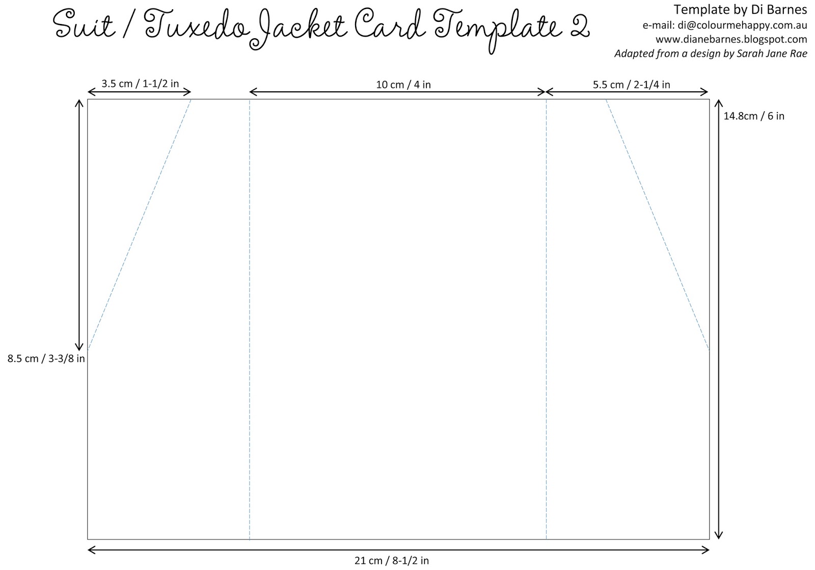 colour me happy jai 276 just add male cards suited up tutorial tuxedo template card making