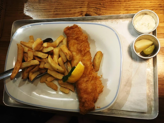 Small Wild Ocean Cod - lunch menu