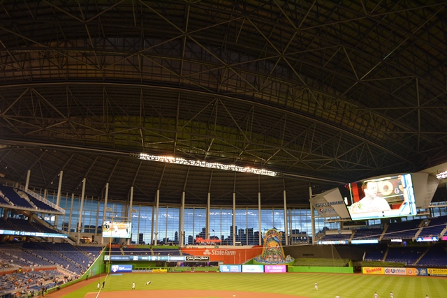 The World on Wheels: FIELDS OF DREAMS: Marlins Park, Miami, Florida