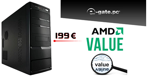 Τετραπύρηνο Desktop, 199€, E-gate