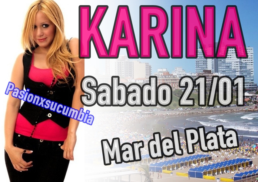 Sitio Oficial Sabado De Enero Karina En Mar Del Plata