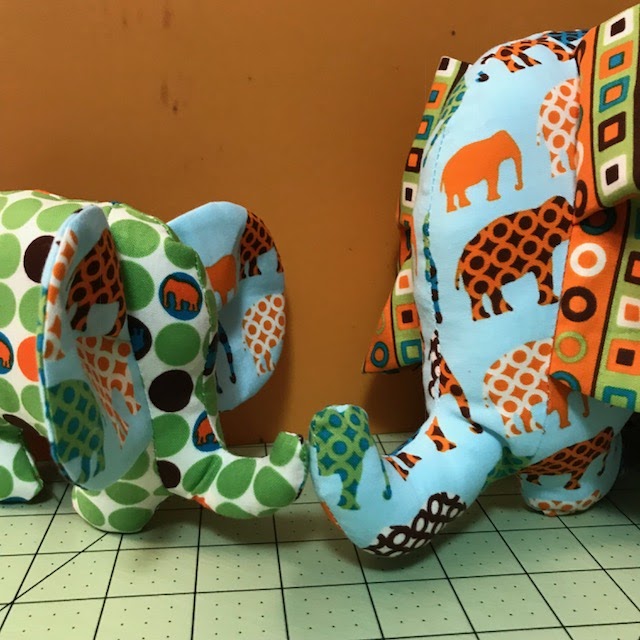 Confessions of a Fabric Addict: Can I Get A Whoop Whoop? Elephants on ...