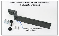 HFMB Extension Bracket, 1.5 inch Vertical Offset (Full Length, Untrimmed)
