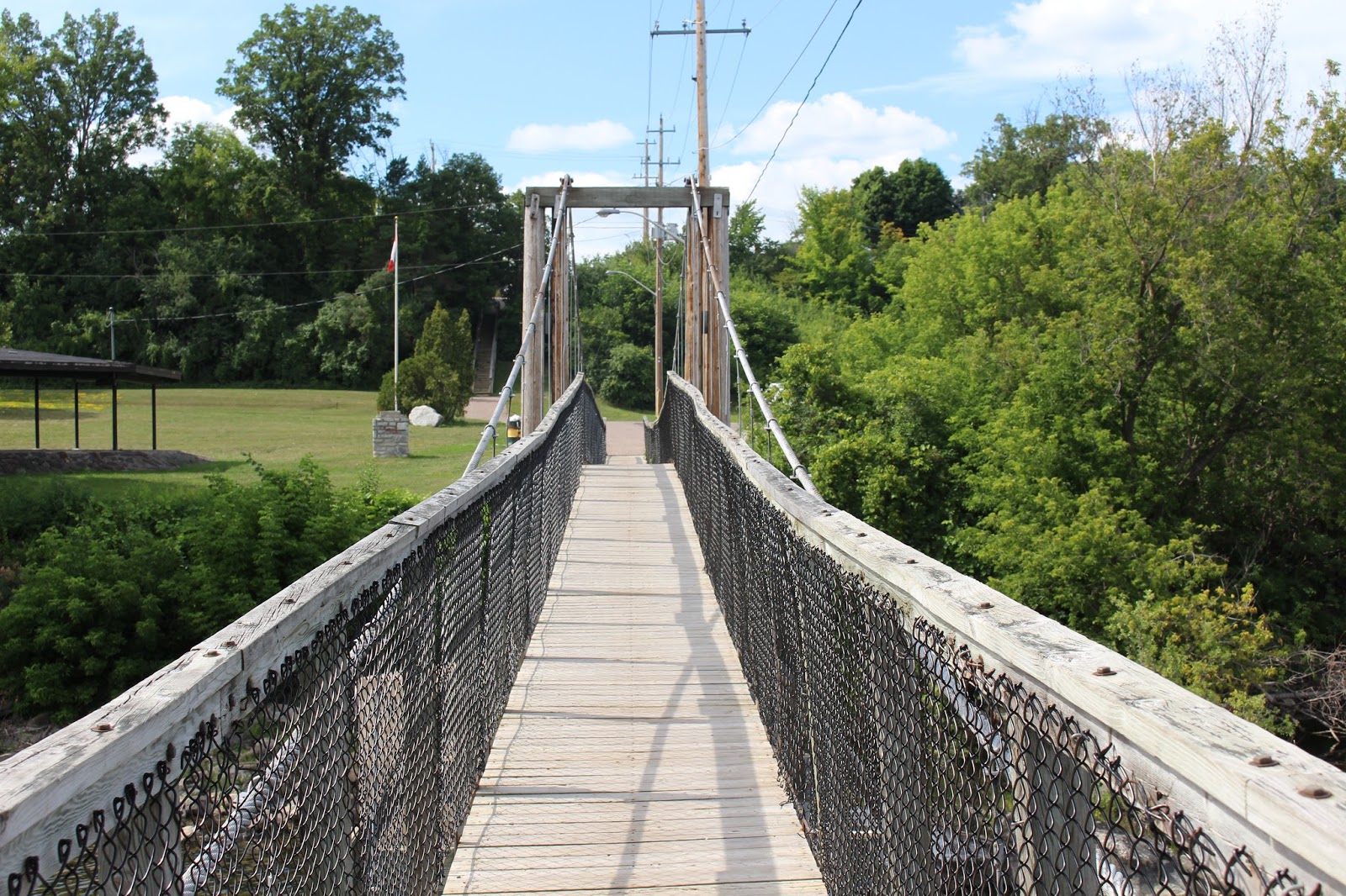 Memorials in Ottawa Renfrew Swinging Bridge