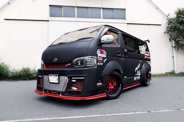 2016 Toyota HiAce - #Toyota #HiAce #tuning #van