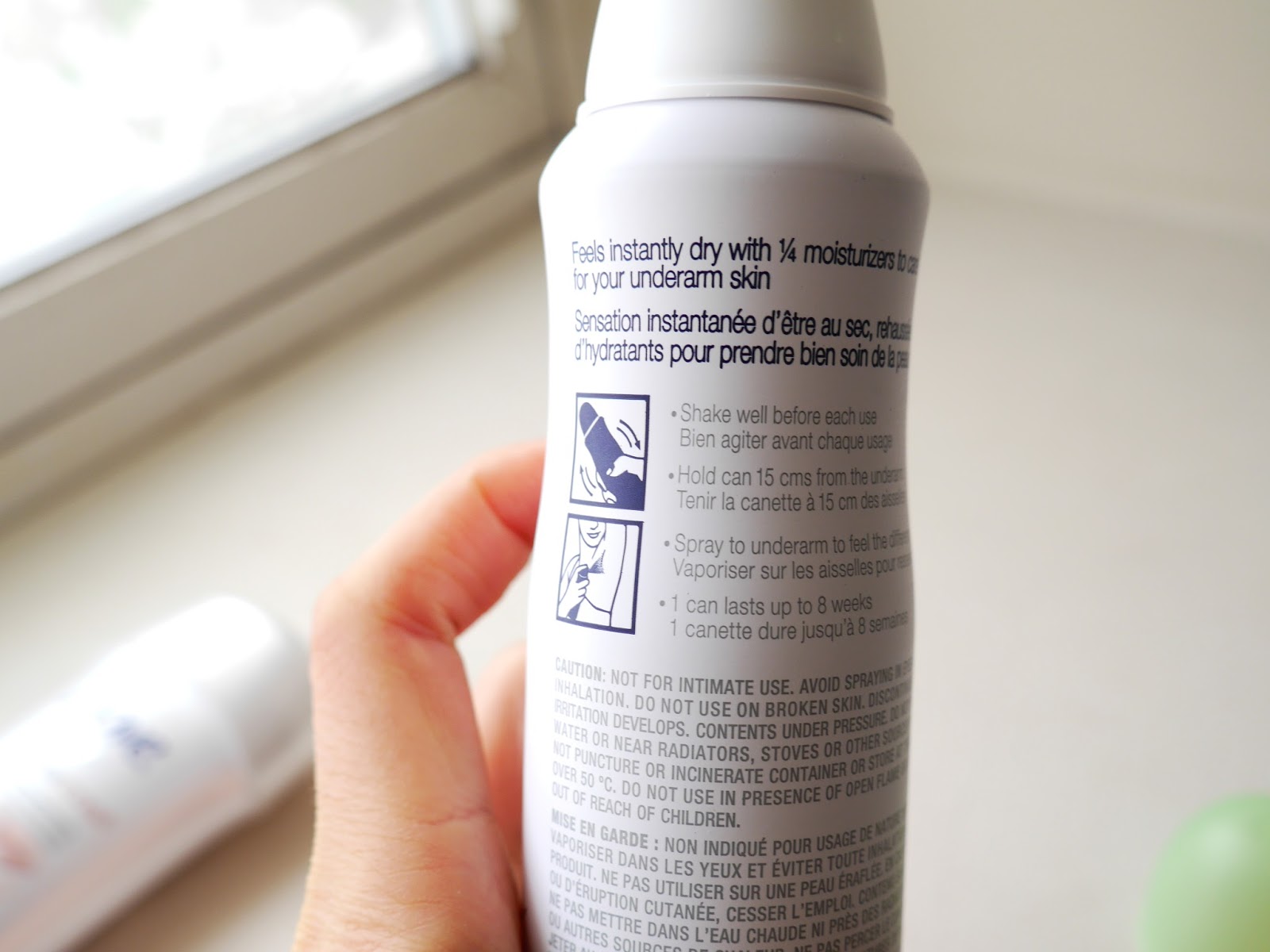 Dove dry spray deodorant review