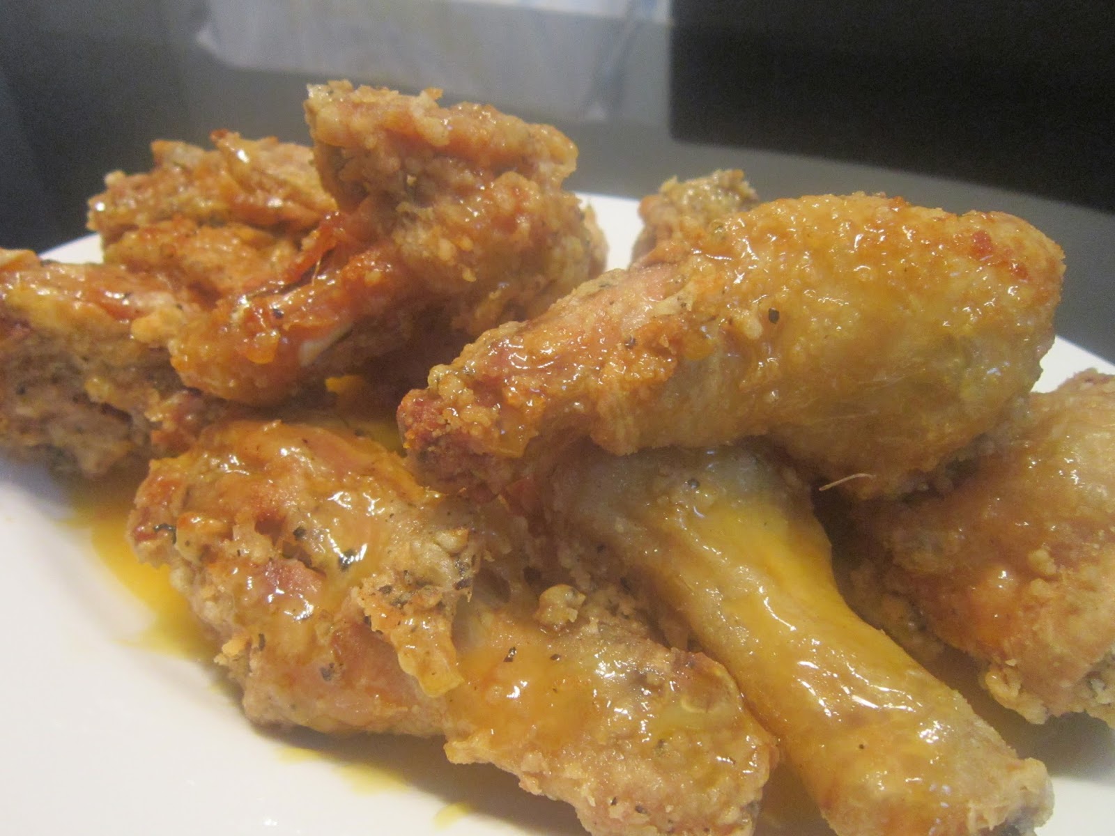 CRISPY FRIED CHICKEN with HONEYBUTTER GLAZE