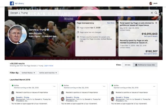 Facebook Ad Library sekarang lebih Transparan