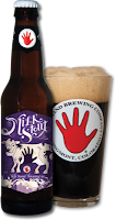 Left Hand Milk Stout Bottle and Brew