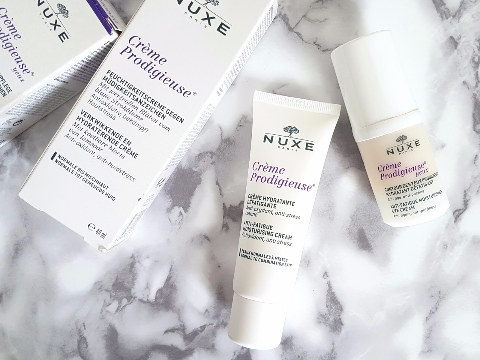 Nuxe Crème Prodigieuse AntiFatigue Moisturising Cream and Eye Cream ATM