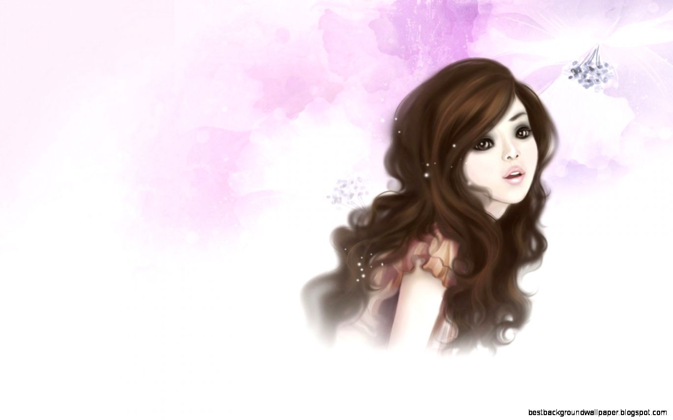 Pretty Girl Cartoon