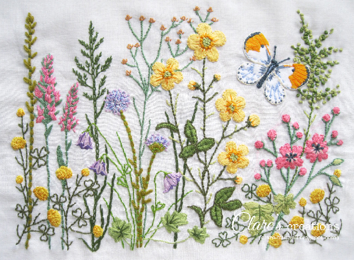 Embroidery Design Wildflower Embroidery Design Wildflower