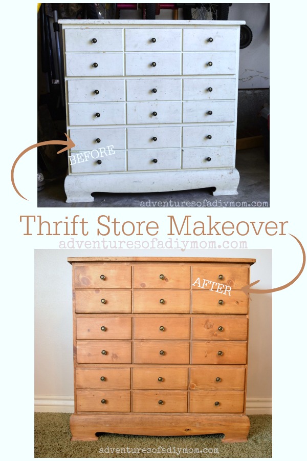 Card Catalog Dresser Makeover Adventures Of A Diy Mom