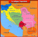 Mapa de la Antigua Yugoslavia