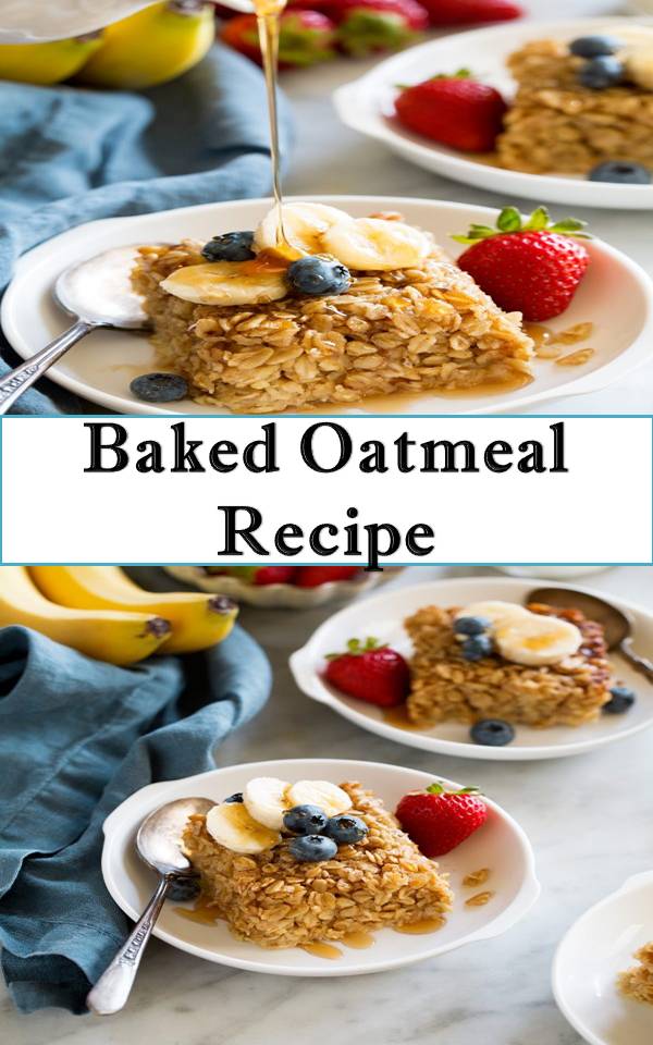 Amish Baked Oatmeal Recipe MY KITCHEN