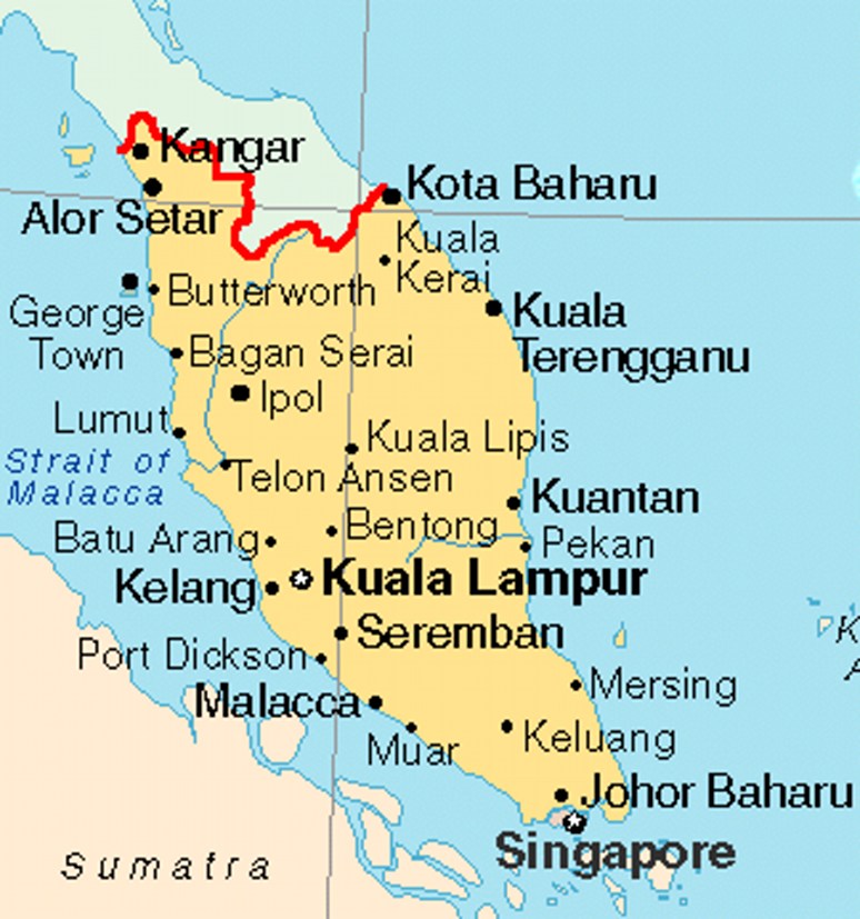Ruana Sagita 11 Negara Kesultanan Di Malaysia Bagian Barat Semenanjung Malaya