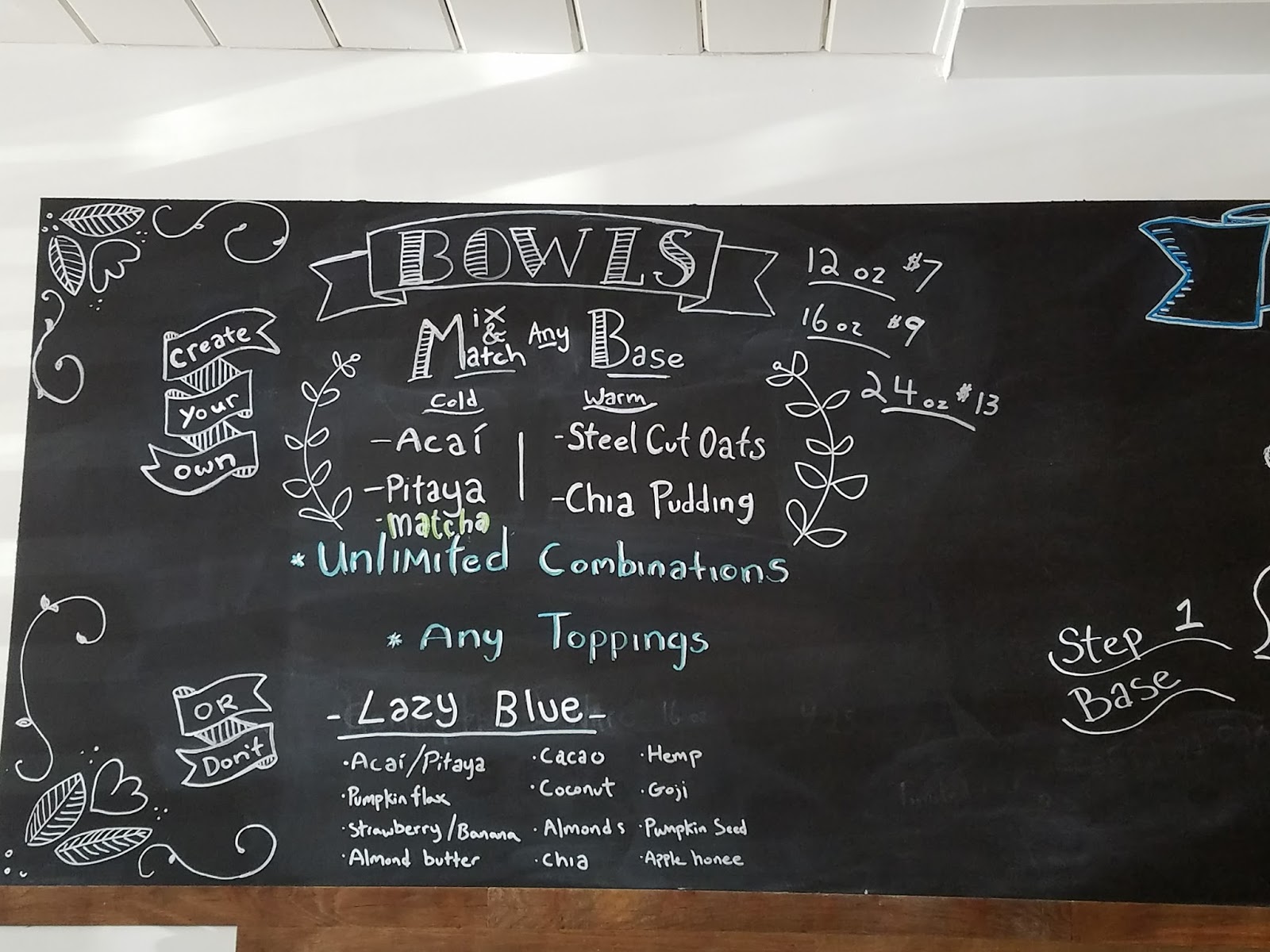 BuildYourOwn Acai Bowls With Unlimited Toppings? & Matcha? Only at