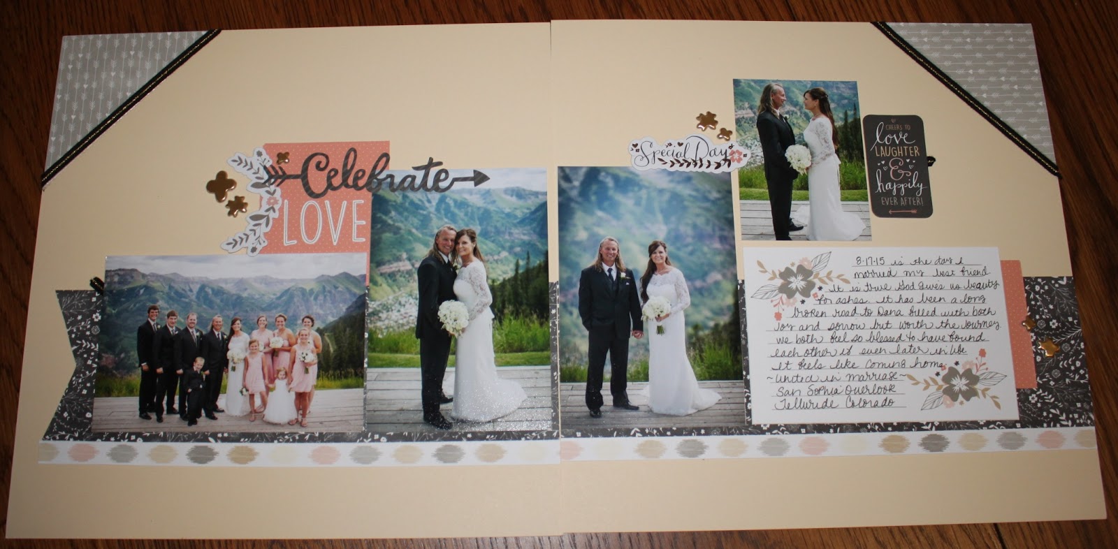 Bring Your Love to Life with Ever After Wedding Scrapbook Papers  Wedding  scrapbook pages, Wedding scrapbook paper, Bridal shower scrapbook