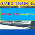 Download Admit Card For RO / ARO main exam 2016