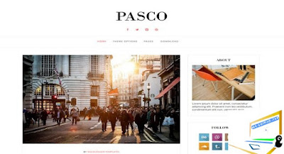 Pasco Blogger Template | Download Free Pasco Blogger Template