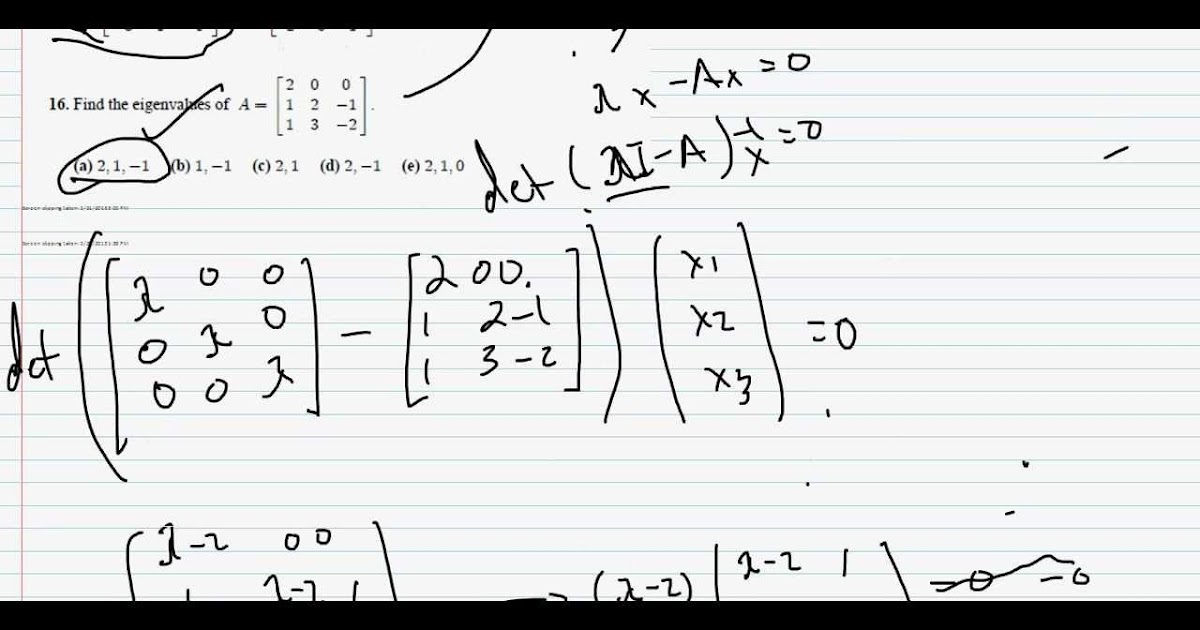 Mencari Determinan Matriks 4x4