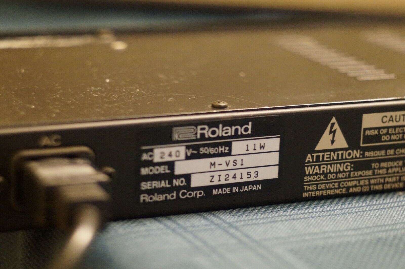 MATRIXSYNTH Roland Sound Expansion Vintage Synth MVS 1 SN ZI24153