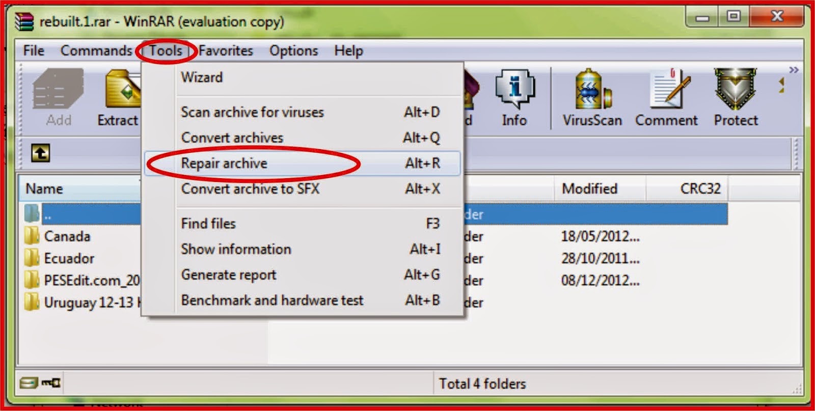 Cara Mengatasi Winrar Diagnostic Messages Cannot Execute - Troublekit