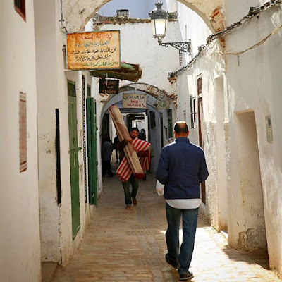 Callejuela en Tetuán