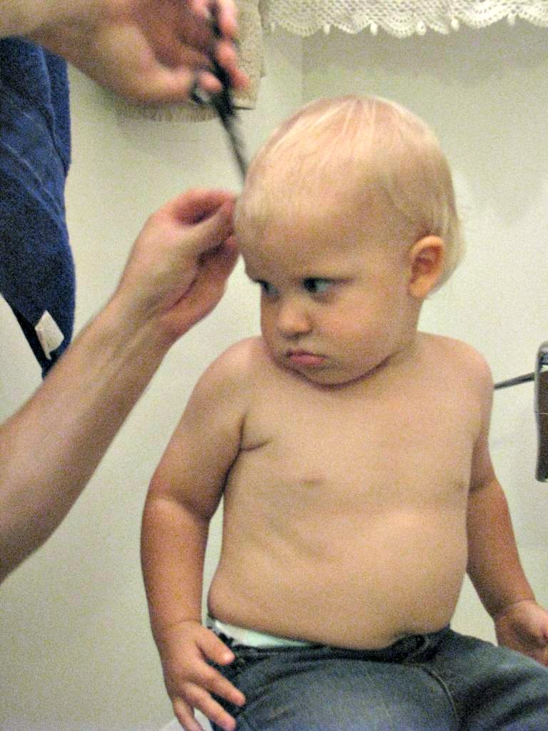 Beauty 4 Ashes Baby's 1st Haircut {Wordless Wednesday}