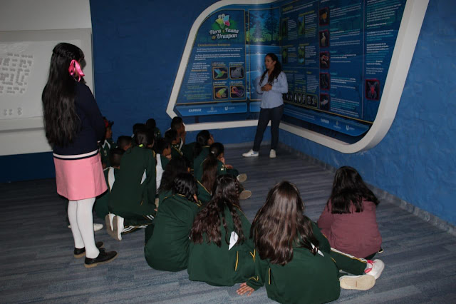  Se reactivan los recorridos en Iurhekua museo interactivo del agua.  Mas de mil niños y adultos han visitado el museo desde su apertura.