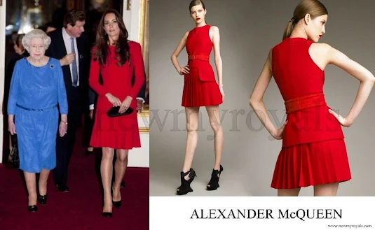 Kate Middleton wore Alexander McQueen dress