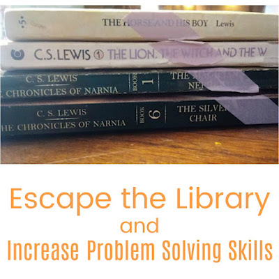 This free library escape room helps kids develop problem solving and teamwork skills.