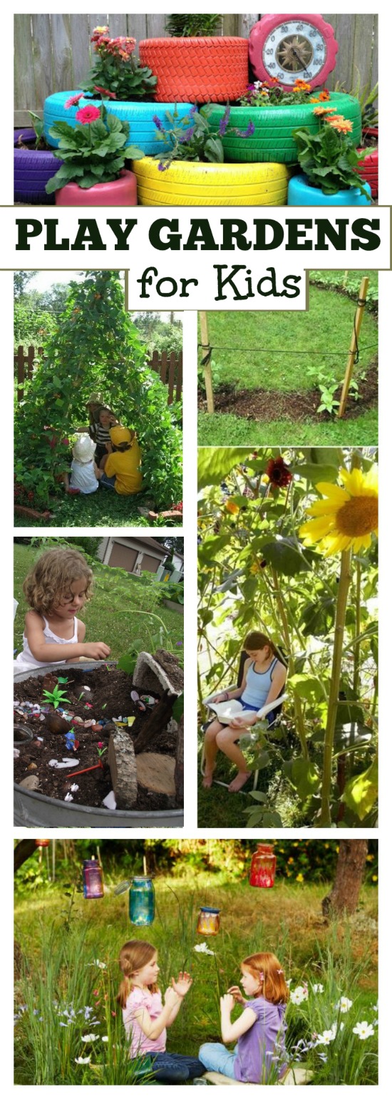 20+ PLAY GARDENS FOR KIDS- super cute ideas here!