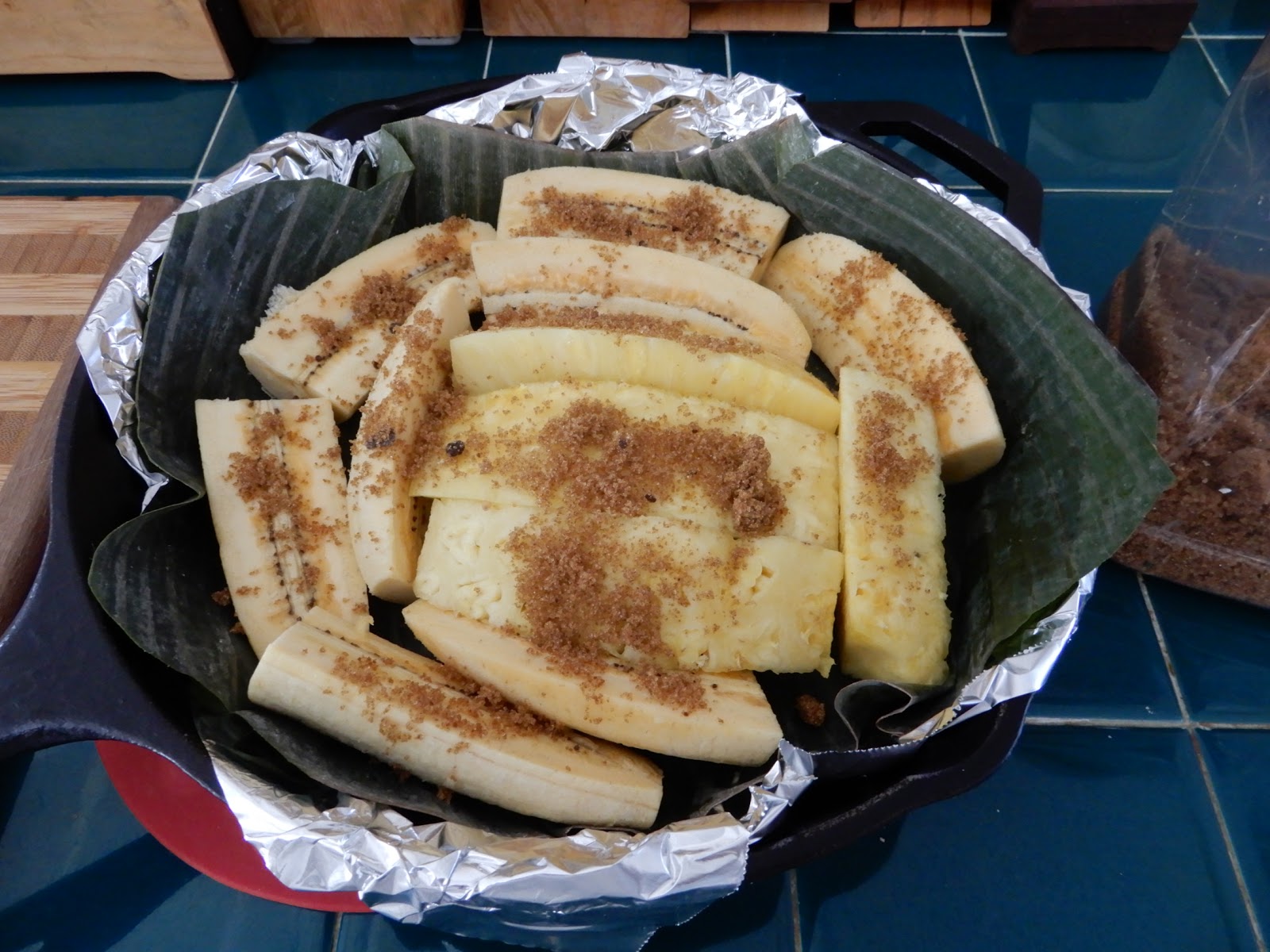 The Idle Mind's Cooking Pineapple/Banana Dessert