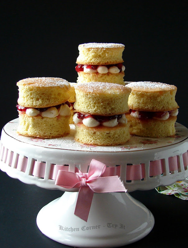 Victoria Sandwich British Afternoon Tea Cake