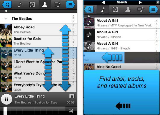 Panamp The Music Player for iPhone