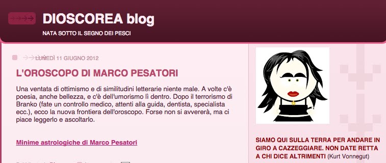 AVEVO UN ALTRO BLOG