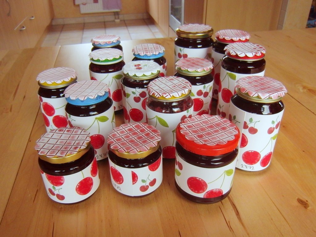 Eri&amp;#39;s Kreativwerkstatt: Selbstgemachte Kirschmarmelade aus Ockstadt